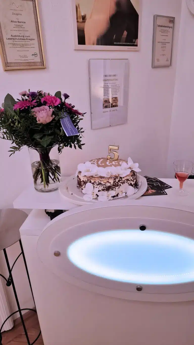 Jubiläum und Studioeröffnung bei Alice Kosmetik